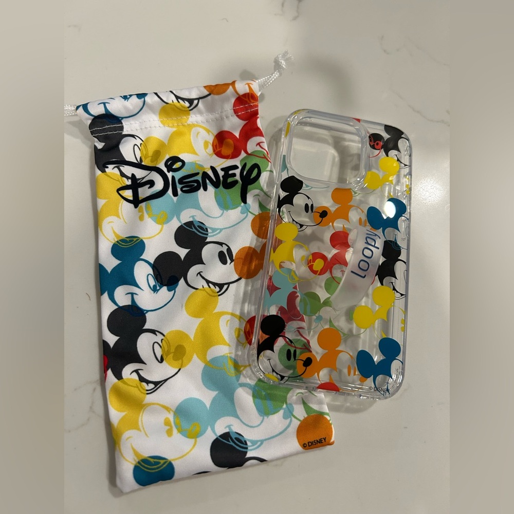 LoopyCases Disney Mickey Mouse iPhone 15 Pro Phone Case